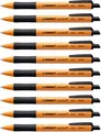 STABILO® Kugelschreiber pointball, Druckmechanik, dokumentenecht, Strichstärke 0,5 mm, 10 Stk., schwarz 185395