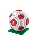 FOCO Offiziell Lizenziertes Liverpool FC BRXLZ Bausteine, 3D-Fußball-Bauset