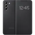 Original Samsung LED View Cover für Galaxy S21+ 5G Schutzhülle Schwarz