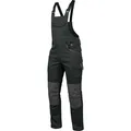 Würth MODYF Arbeitslatzhose Stretch X Handwerker Blaumann für Herren Flexibel, robust, komfortabel Herren Latzhose, Dunkelgrau