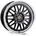 Keskin Wheels Kt22 Black Lip Polish 8.5x19 ET 30 5/100 Alufelge Schwarz