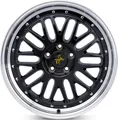 19 Zoll KESKIN KT22 5x100 ET30 Alufelgen BLACK LIP POLISH