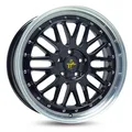 2x Felgen Keskin Tuning Kt22 8,5jx19 5/100 Et30 57,1 Black Lip Polish