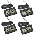 Digitales Thermometer mit LCD, externem Sensor, kompatibel mit Aquarium Kühlschr