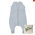 molis&co. Baby-schlafsack mit Füßen. 0.5 TOG. Größe: 80 cm. Ideal für den Somm