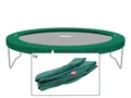 Berg Trampolin-Randabdeckung Ersatzteil 430 cm rund grün - Champion Regular Federabdeckung
