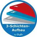 Läufer Schreibunterlage Durella 40653 52x65cm grau