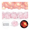 Rosen lichterkette warmweiß LED Blumen Lichterkette Party Lichterkette 20 LEDs