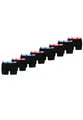 PUMA Boxer Boxershorts Men Herren Everyday Unterhose Unterwäsche 8er Pack, Farbe:Black/Blue/Red, Bekleidungsgröße:XL
