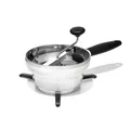 Oxo Good Grips Hand-Gemüse- und Obstreibe 1071478, silber