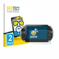 BROTECT Entspiegelungs-Schutzfolie für Sony Playstation PS Vita Slim (2 Stück) Matte Displayschutz-Folie, Anti-Reflex, Anti-Fingerprint