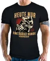 Herren T-Shirt für Motorradfahrer und Biker: Heute nur eine ruhige Runde