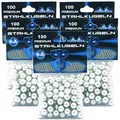 fritz-cell 5 x 100 Stück 8 mm Stahlkugeln Zinkbeschichtet Munition für Schleuder Airsoft Katapult…