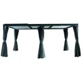 Creador Kiosko XL Pavillon Aluminium Matt grey 300x540x230 cm - Matt grey