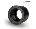 walimex pro T2 Objektiv an Fujifilm X Objektiv-Adapter