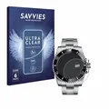 6x Folie für Rolex Submariner (Date) Schutzfolie Displayschutz Display Klar