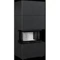 Kamineinsatz NBC/EASY BOX 7 kW Ø 160 Bausatz Black - Schwarz