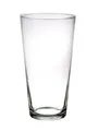 INNA-Glas Tischvase Blumentopf Anna AIR aus Glas, klar, 29,5cm, Ø11cm/Ø16cm