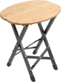 Brunner Twisty Bamboo Klapphocker, oval