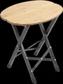 Brunner Klapphocker Twisty Bamboo Oval