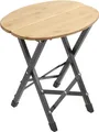 Brunner Twisty Bamboo Klapphocker, oval