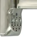 Breeze Wandventilator, chromfarben/klar, Ø 41 cm Beacon Lighting, Breeze, Metallisch, für Wohnzimmer, Kunststoff