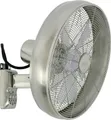 Lucci AIR BC Wandventilator 50W (Ø) 410mm Chrom Schwenkbar