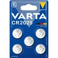 Varta Electronics CR2025 (5 Stk., CR2025, 157 mAh) (06025 101 415)
