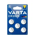 5 Varta Cr2025 Lithium-Knopfzellenbatterien 3V ohne Quecksilber Exp 2033 China 5
