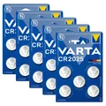5x 5er Blister Varta CR2025 CR 2025 Knopfzelle Batterie 3V Lithium 6025