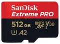 SANDISK MicroSD-Card Extreme Pro 512GB SDSQXCD-512G-GN6MA