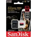 SanDisk microSDXC 512GB Extreme Pro A2 C10 V30 UHS-I U3