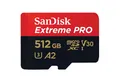 Sandisk SANDISK MicroSD-Card Extreme Pro 512GB Micro SD-Karte