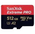 Sandisk 512 GB MicroSDXC UHS-I Klasse 10 SDSQXCD-512G-GN6MA Speicherkarte (stoßsicher, Wasserdicht)