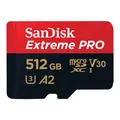 SD MicroSD Card 512GB SanDisk Extreme Pro SDXC inkl. Adapt SDSQXCD-512G-GN6MA (0
