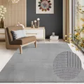 Teppich THE CARPET "Rio", grau, B:140cm H:8mm L:200cm
