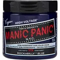 Manic Panic Semi-Permanent Hair Color Cream Rockabilly Blue