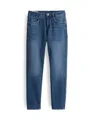 OPUS Damen Slim | Slim Jeans Evita Mid Rise mit Stretch-Anteil Daily Blue, 36 L30
