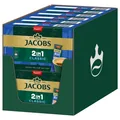 JACOBS Löskaffee 2in1 Classic 12 x 10 Sticks löslicher Kaffee Instantkaffee