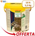 Sera Reptil Herbivor Natur 10 Liter (3,2 KG) - Futter für Herbivore Reptilien