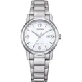 Eco-Drive Solaruhr für Damen aus Edelstahl von Citizen - Silber