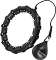 Hhw11 Plus Grösse Hula Hop Schwarz Mit Registerkarten Und Gewichte Hms