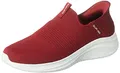 Skechers, Burgunderroter Strickbesatz, 40 EU