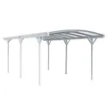 HOME DELUXE Einzel-Garage "FALO", 505x303 cm, weiß - weiss