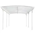 Home Deluxe Design Carport Falo 505 cm x 300 cm x 240 cm Weiß