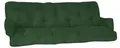 Beautissu Sitzkissen für Hollywoodschaukel Flair HS, 180x50x8cm, Dunkelgrün