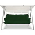 Beautissu Flair HS Hollywoodschaukelauflage 180x50x8cm Dunkelgrün