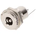 Goobay DC-Einbaubuchse - Stift 2,5 mm, Metallausführung mit Lötfahnen