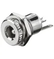 DC-Einbaubuchse für Holstecker metal 2,5 x 5,5mm EDC 25 R