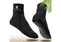 Khroom Neoprensocken 3mm Neoprensocken Gr. 32-46 Schwarz, Wassersocken Anti-Rutsch Sohle
